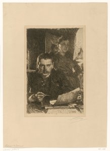 Zorn och hans hustru av Anders Zorn