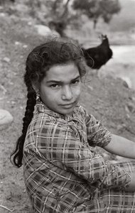 Flicka med flätor, Melissa av Ando Gilardi