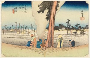 Hamamatsu, Winn-området, medlem Te fifty-Three S tachi sound of Te urbane lower d av Ando Hiroshige