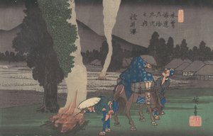 Karuizawa, va? 1835 av Ando Hiroshige