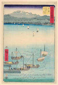 Kusatsu: Från Kusatsu till Yabase, Abo w och wst Ring of f av Ando Hiroshige