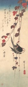 Långmes på höstmurgröna, ca. 1835., ca. 1835. av Ando Hiroshige