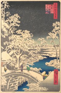 Ochanomizu, troligen sent 1800-tal., troligen sent 1800-tal. av Ando Hiroshige