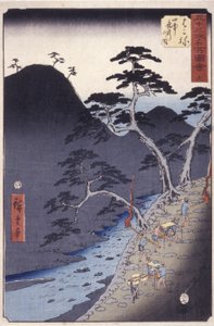 Hakone av Ando or Utagawa Hiroshige