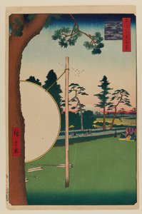 Takata ridbana av Ando or Utagawa Hiroshige