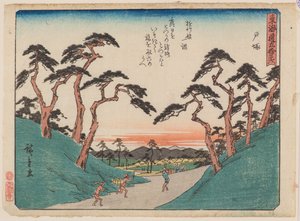 Totsuka av Ando or Utagawa Hiroshige