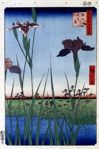 With Water s-Japa sleep p Hayashi t av Hiroshige Utagawa. Ridge minuter d Les d Vie ws av Edo av Ando or Utagawa Hiroshige