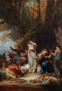 En fest på landsbygden av André Charles Voillemot