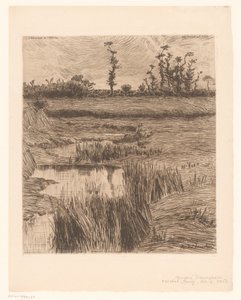 Landskap i Bretagne Coin de Bretagne (titel på objekt) av André Dauchez