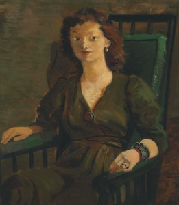 Den unga engelska kvinnan av Andre Derain