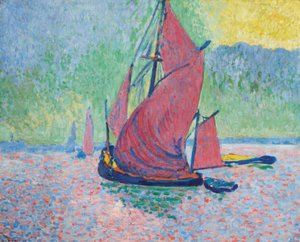 De röda seglen av Andre Derain