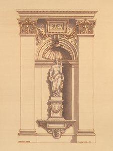 Budapest Opera, Ungern (detalj) av Andras Kaldor