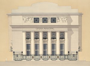 Opera Municipal, Marseilles, Frankrike av Andras Kaldor