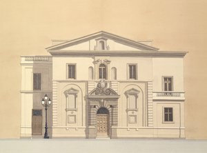 Rossini-teatern, Pesaro, Italien av Andras Kaldor