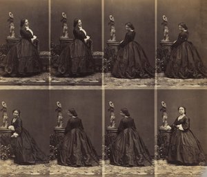 Berthe, 22 januari 1862 - april 1862. av Andre Adolphe Eugene Disderi