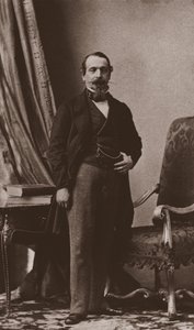 Kejsar Napoléon III, ca 1860 av Andre Adolphe Eugene Disderi