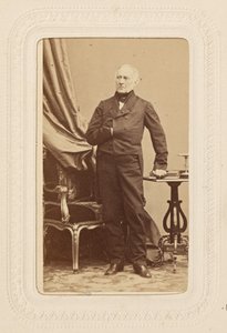 [Francois Pierre Guillaume] Guizot (1787 - 1874) av Andre Adolphe Eugene Disderi