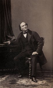 Henri Robin, holländsk trollkarl, ca. 1860 (s/v foto) av Andre Adolphe Eugene Disderi