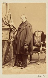 Jean-Auguste-Dominique Ingres, ca 1860. av Andre Adolphe Eugene Disderi