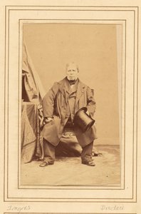 [Jean Auguste Dominique] Ingres (1780 - 1867) av Andre Adolphe Eugene Disderi