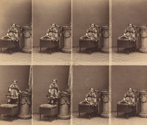 Fröken Trachier av Andre Adolphe Eugene Disderi