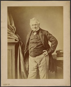 Porträtt av Adolphe Thiers 1797-1877, ca 1860. av Andre Adolphe Eugene Disderi