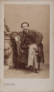 Porträtt av Arthur Kalkbrenner 1828-1869, 1869. av Andre Adolphe Eugene Disderi