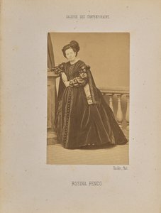 Rosina Penco av Andre Adolphe Eugene Disderi