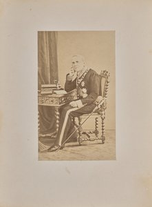 Hans excellens greve Louis Cibrario av Andre Adolphe Eugene Disderi