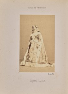 Suzanne Lagier av Andre Adolphe Eugene Disderi