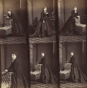 Valois, 1866. av Andre Adolphe Eugene Disderi