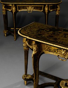 Matchat par Louis XIV bryggbord, ca 1710