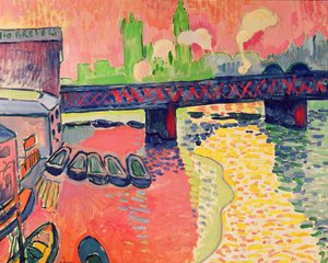 Charing Cross Bridge, London av Andre Derain
