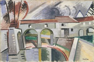 Kvarn vid Marne av Andre Derain