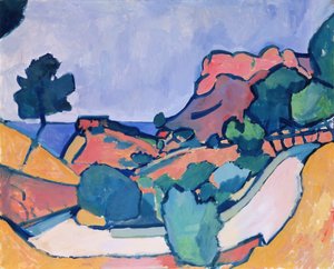 Mountain Road av Andre Derain