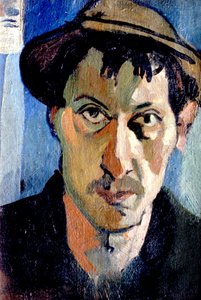 Porträtt av Andre Derain ca 1905-06 (olja på duk)