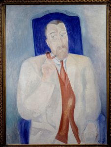 Porträtt av Paul Poiret av Andre Derain