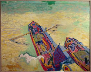 De två pråmarna av Andre Derain