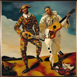 Två clowner av Andre Derain