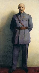 Porträtt av marskalk Philippe Petain (1856-1951) 1932