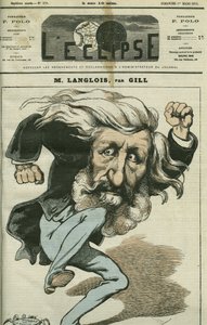 Tecknad av Jean-Charles Langlois (Jean Charles Langlois av Andre Gill