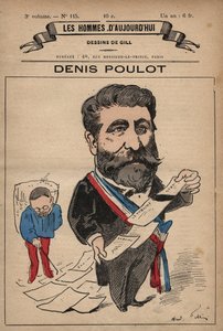 Tecknad film av Denis Poulot 1832-1905 från 
