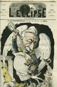 F. de Fontbouillant, direktör för Epargne. Omslag i "" L