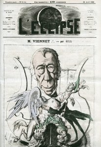 Jean-Pons-Guillaume Viennet (1777-1868), fransk poet, dramatiker och politiker. Omslag i "" L