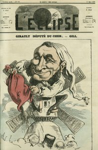 Jean Girault (1825-1909), fransk mjölnare och politiker. Omslag i "" L