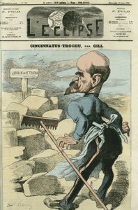 Louis-Jules Trochu (1815-1896), fransk general och politiker. Omslag i "" L