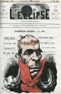 Louis Antoine Garnier-Pages (Garnier Pages) (1803-1878), fransk politiker. Omslag i "" L