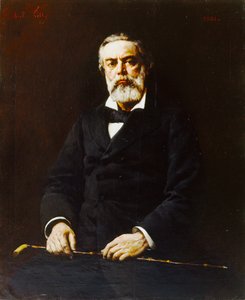 Porträtt av Jules Vallès 1832-1885, 1881. av Andre Gill