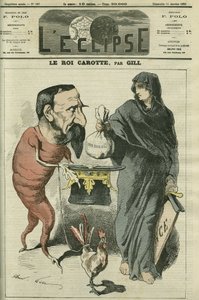 Morotskungen, Napoleon III (1808-1873), republikens president och fransmännens kejsare fram till Sedan Sedan besegrades 1870. Omslag i "" L