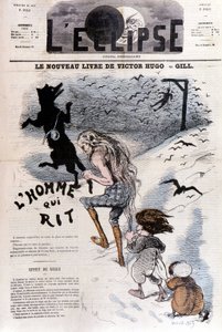 Mannen som skrattar Victor Hugo - av Gill, i "" L